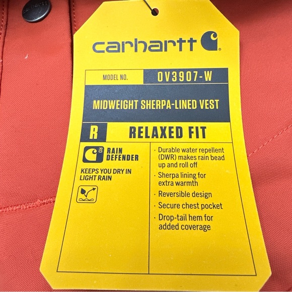 Carhartt Midweight Sherpa Lined Women’s Vest - Picture 2 of 8